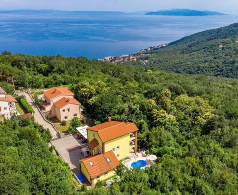 Neue Villa im mediterranen Stil in Bregi, Opatija mit zwei Wohneinheiten, Swimmingpool, Gästehaus, Taverne und Kinderspielplatz, zu verkaufen - foto 6
