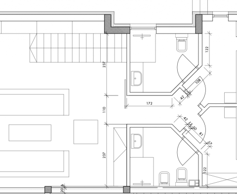 Moderní vila s panoramatickým výhledem na moře v Opatiji, na prodej - pic 33