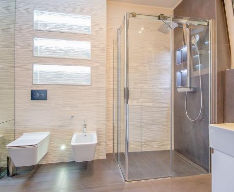 Luxurious apartment in a new building with a pool, view, 150m from the sea in Opatija, for sale - pic 15
