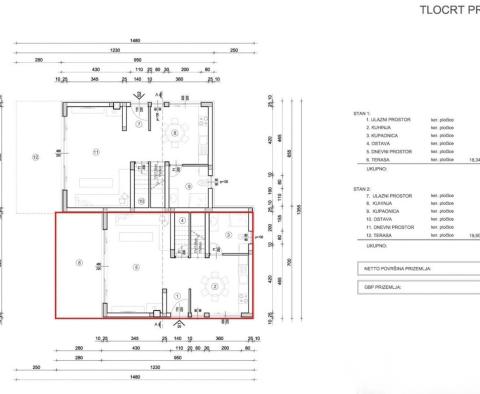 Nowoczesna willa typu duplex z prywatnym basenem w Malinskiej, na sprzedaż - pic 7