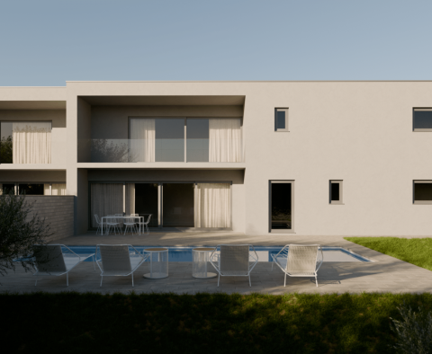 Dvojdům moderního designu s bazénem 40m2 na ostrově Krk na prodej - pic 22
