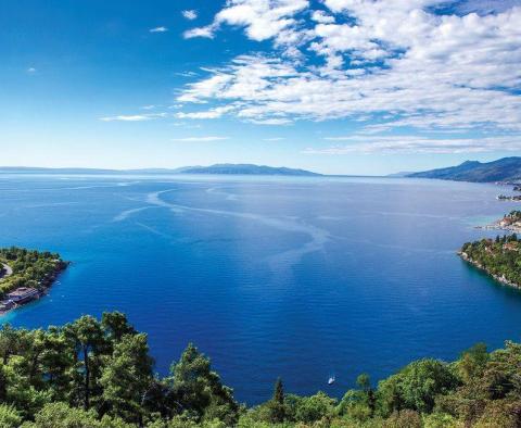 Skvělá vila s výhledem na moře a bazénem v Bregi, Opatija, na prodej - pic 2