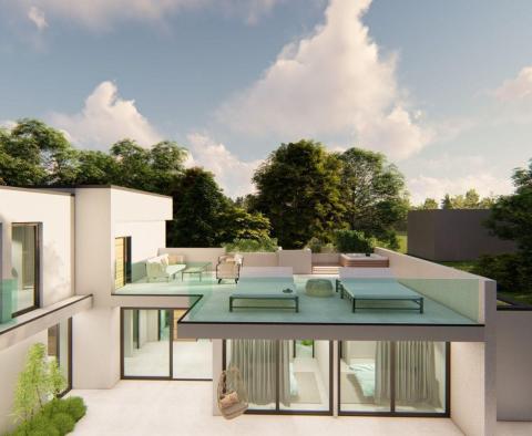 Kiváló új villa medencével RohBau fázisban - privát helyen kerttel 2700m2, eladó - pic 11