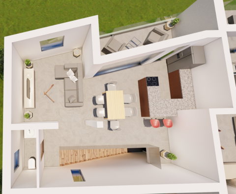 Utolsó lakás új építésben 99m2 + tetőterasz 66m2 Ikán, panorámás tengerre néző, eladó - pic 8