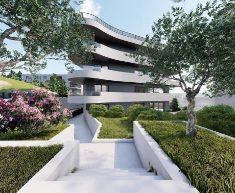 Nové luxusní apartmány v Seget Donji, 1. linie k moři, na prodej - pic 8