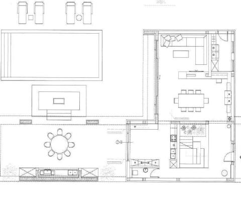 Modern design villa in Rogoznica area, for sale - pic 14