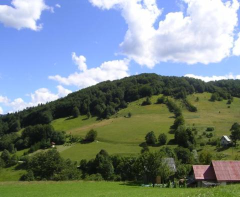 Egyedülálló villa panorámás kilátással a tóra, Gorski Kotar területén - pic 7