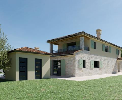 Fascinating stone villa with panoramic sea views in Kastelir, on 4000 m2 of land, for sale - pic 24