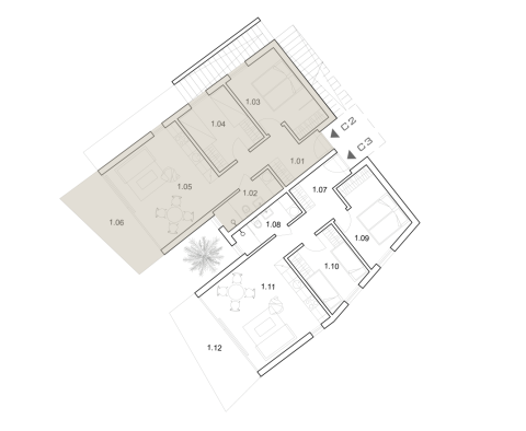 Luxus penthouse Kalebova Lukában, 50 méterre a tengertől, eladó - pic 26