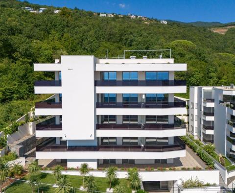 Exclusive apartment in a new building in Opatija with sea view, shared pool, garage, for sale - pic 22