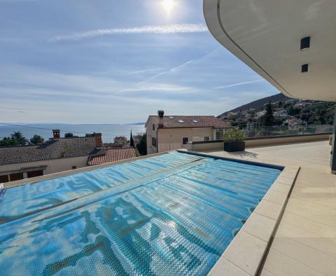 Appartement moderne avec piscine privée, grande terrasse et vue sur la mer en plein centre d'Opatija, à vendre - pic 25