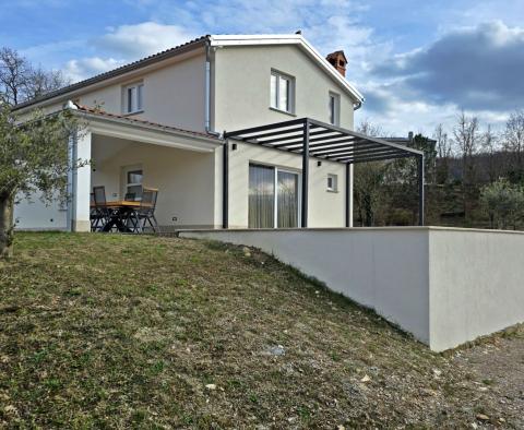 Új villa Cerovje-ban úszómedencével és két építési telekkel eladó - pic 3