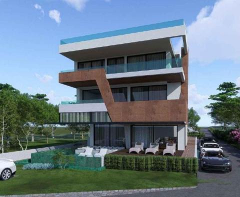 Lux penthouse in a new residence, 1st row to the sea, Sukosan, for sale - pic 2