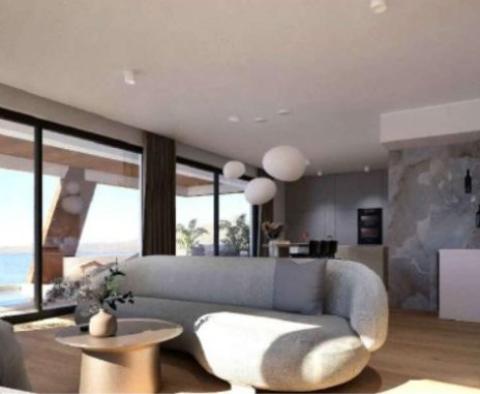 Lux penthouse in a new residence, 1st row to the sea, Sukosan, for sale - pic 12