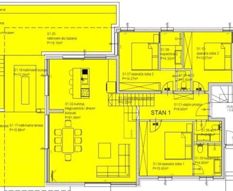 Apartamenty Lux w Sukosan, 1 rząd do morza, na sprzedaż - pic 16