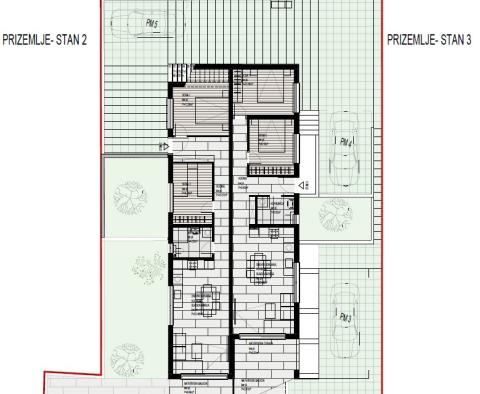 Luxus penthouse tetőterasszal, 1. sor a tenger felé, eladó - pic 18