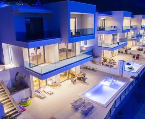 Four super-modern villas with swimming pools on Makarska riviera with panoramic sea view - pic 7