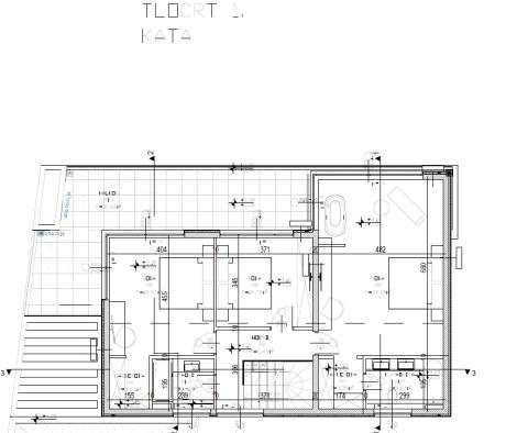 Modern house on Ciovo, 2d row to the sea, for sale - pic 12