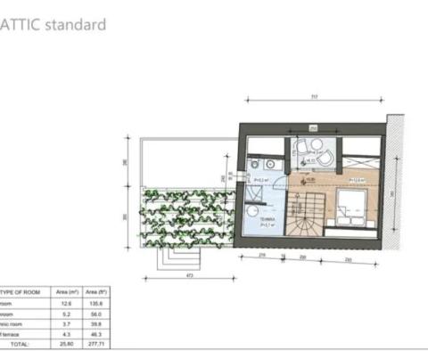 Terrain en première ligne avec ancienne maison et projet de rénovation à Korčula, à vendre - pic 5