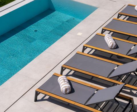 Luxus új villa tengerre néző kilátással a Labin környékén, eladó - pic 11