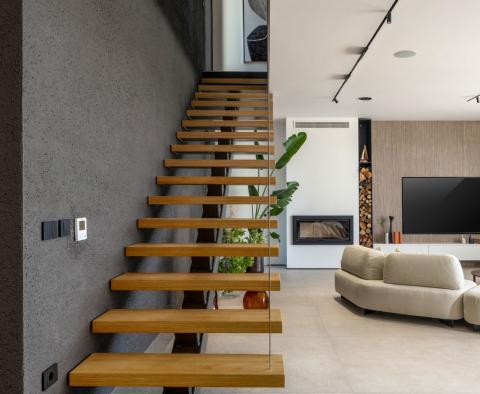 Luxus új villa tengerre néző kilátással a Labin környékén, eladó - pic 39
