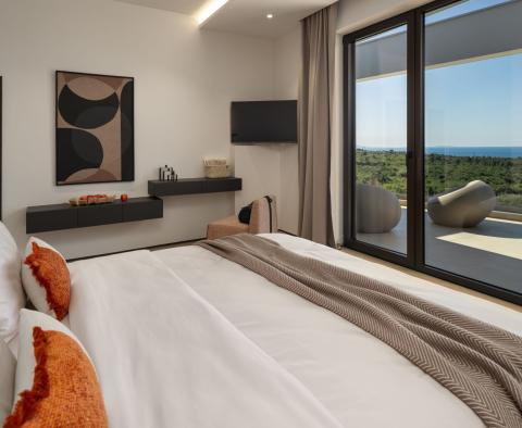 Luxus új villa tengerre néző kilátással a Labin környékén, eladó - pic 41