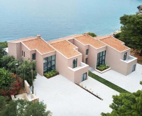 Two modern villas on an isolated island near Dubrovnik which can be united into a single villa with 422 m2 surface and 5656 m2 land plot - pic 4