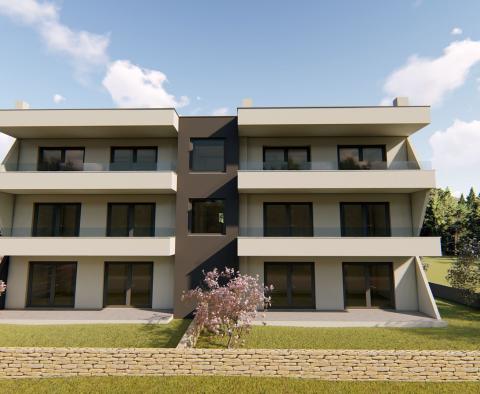 Nový komplex bytů v oblasti Umag, cca. 1,5 km od moře, na prodej - pic 2