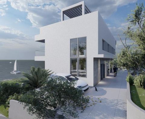 Csodálatos új triplex lakás Čiovo-n, 2. sor a tengertől, eladó - pic 16