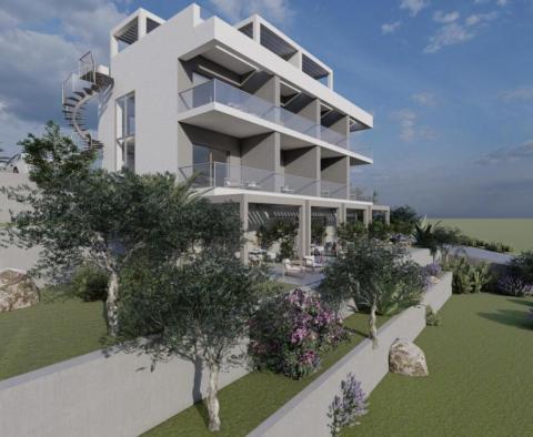 Csodálatos új triplex lakás Čiovo-n, 2. sor a tengertől, eladó - pic 24