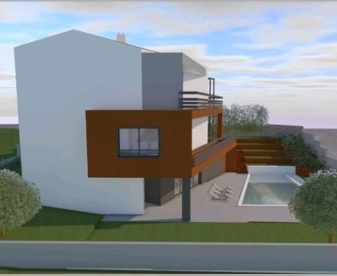 Incomplete house with indoor and outdoor swimming pool in Krnica, for sale - pic 7