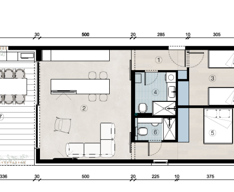 Penthouse de luxe dans un nouveau complexe, en première ligne de la mer, à vendre - pic 8