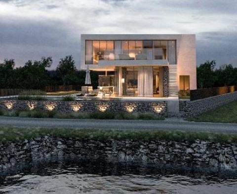 Wunderschöne Villa in modernem Stil in der ersten Reihe zum Meer auf der Insel Ugljan 