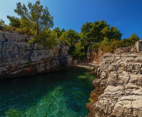 Beau domaine au bord de l'eau sur une petite île près de Split sur 8414 m2 - la péninsule complètement isolée sera à vous, avec une place pour un bateau ! - pic 23