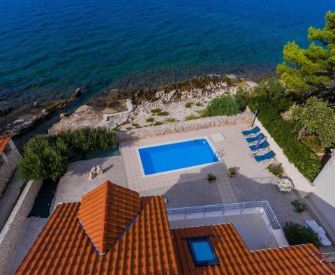 Beachfront villa decorated with traditional stone, with swimming pool, on magic Brac island  - pic 34