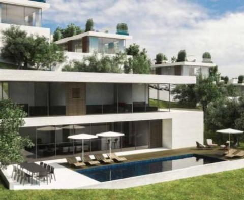 Projekt 12 luxusních vil v Opatiji s fantastickým výhledem na moře/ nebo 2 vil a 30 apartmánů - pic 13
