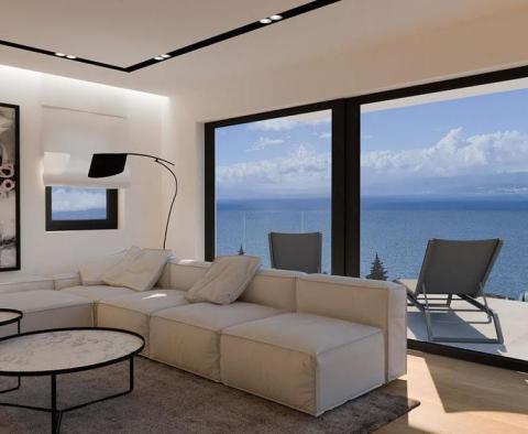 Завершенная фантастическая новая современная резиденция в Опатии с видом на море, цитадель более высокого качества - фото 9