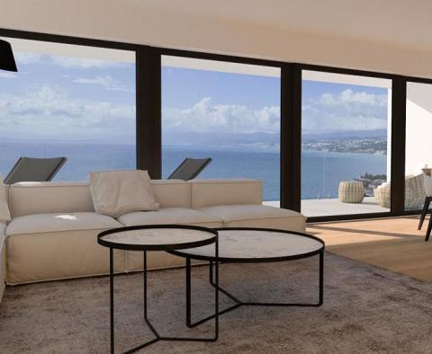 Finalized fantastic new modern residence in Opatija with sea view, citadel of higher quality - pic 11