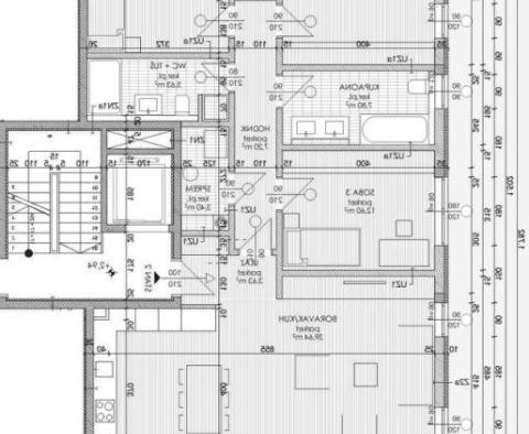 Fantasztikus új, modern rezidencia elkészült Abbáziában tengerre néző kilátással, magasabb színvonalú fellegvárral - pic 12