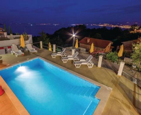 Schöne Villa in Veprinac mit Swimmingpool und fantastischem Meerblick - foto 4