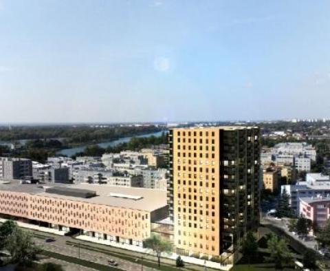 Zágráb központjában új épületben kereskedelmi és irodahelyiségek eladók, kiváló bérleti lehetőséggel - pic 2