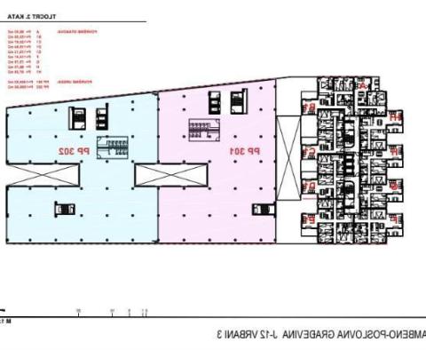 Obchodní a kancelářské prostory na prodej v novostavbě v centru Záhřebu, výborný potenciál pronájmu - pic 8