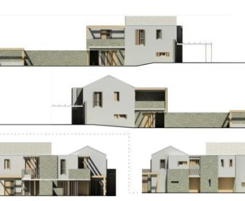 Project of eight attached and two self-standing villas on Hvar cca 700 meters from the sea - pic 12