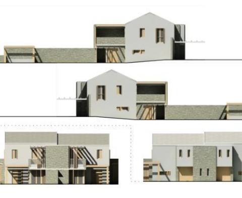 Projekt osmi samostatných a dvou samostatně stojících vil na Hvaru cca 700 metrů od moře - pic 17