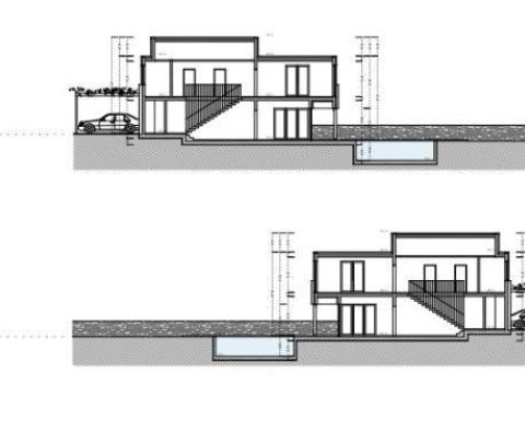 Project of eight attached and two self-standing villas on Hvar cca 700 meters from the sea - pic 21