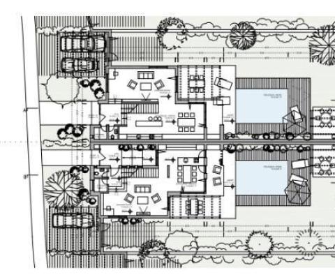 Nyolc csatolt és két önálló villából álló projekt Hvaron, kb. 700 méterre a tengertől - pic 23