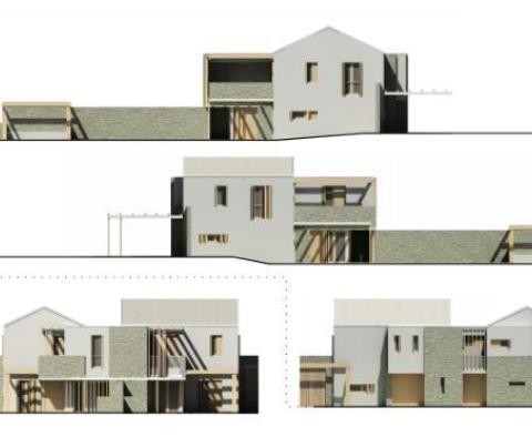 Project of eight attached and two self-standing villas on Hvar cca 700 meters from the sea - pic 27