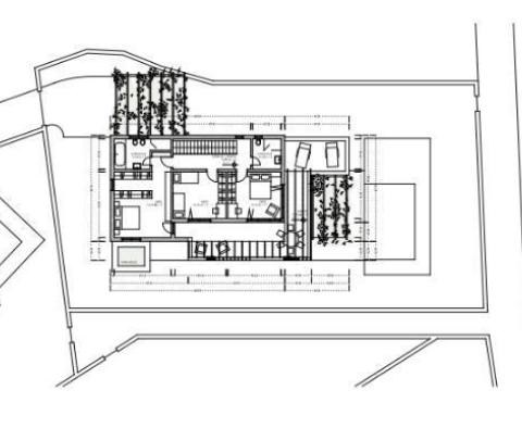 Project of eight attached and two self-standing villas on Hvar cca 700 meters from the sea - pic 33