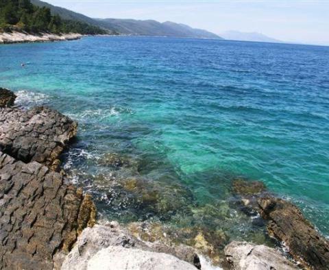 Terrain au bord de l'eau à vendre sur l'île de Korcula à Prigradica, avec permis de construire valide pour villa de luxe, avec possibilité d'amarrage pour un yacht - pic 19