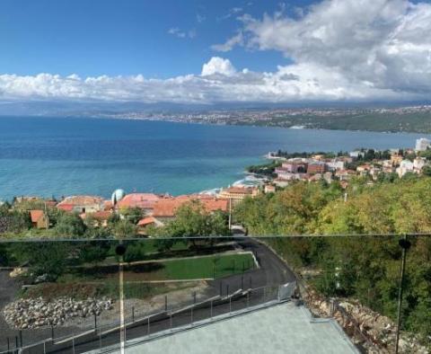 Finalized fantastic new modern residence in Opatija with sea view, citadel of higher quality 